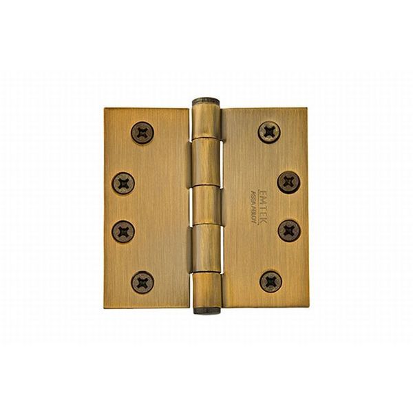 French Antique Brass Hinge 91014US7