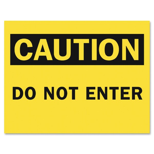 Sign Inserts, Do Not Enter, PK6