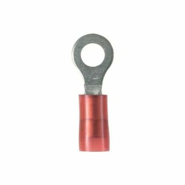 22-18 AWG Nylon Ring Terminal #6 Stud PK100