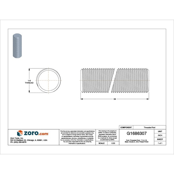 Fully Threaded Rod, 1