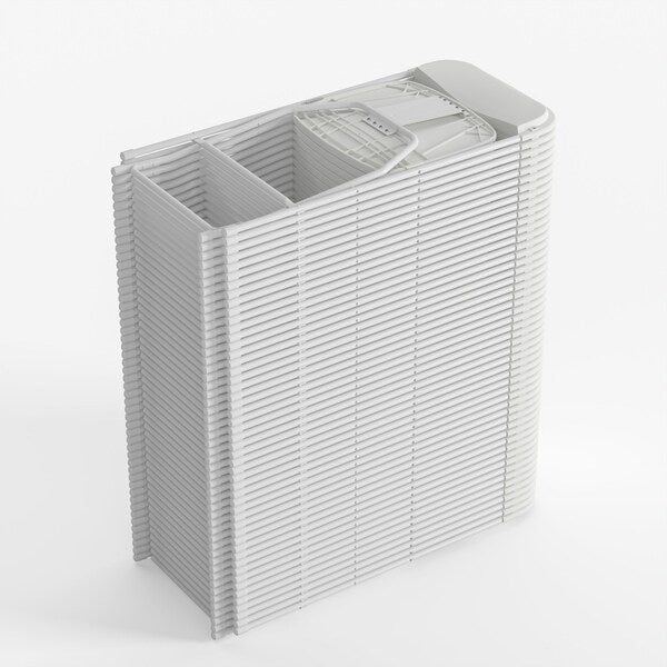 Hercules Series Plastic Folding Chair White - 2 Pack 650LB Weight Capacity Comfortable Event Chair-Lightweight Folding Chair