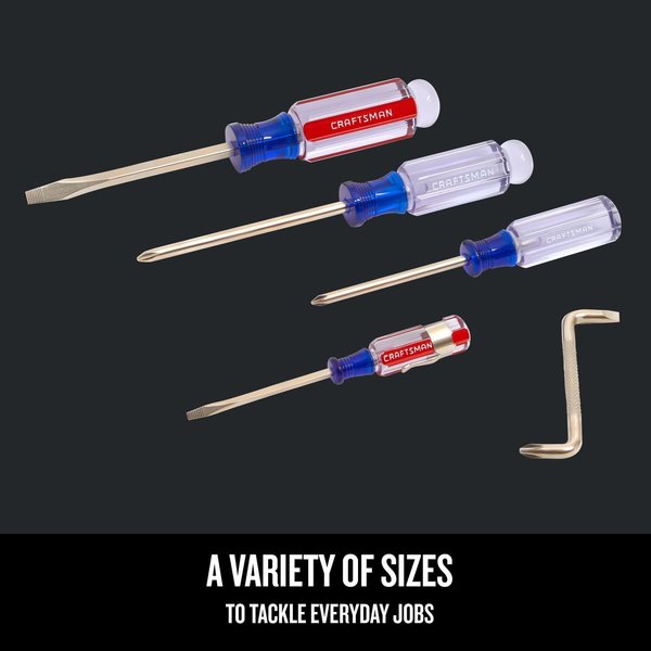 Acetate Screwdriver Set (5 pc)