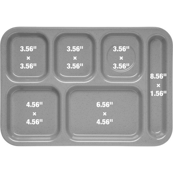 Right-Hand Compartment Tray, Blk, PK24