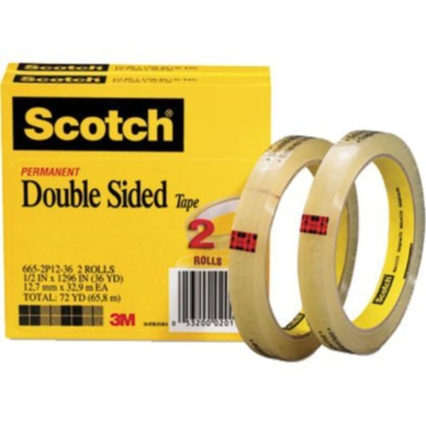 Double Sided Tape, 665-2P12-36, PK12