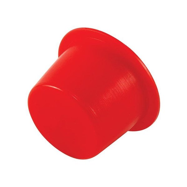 Plastic Tapered Cap Plug, Red, T-12X