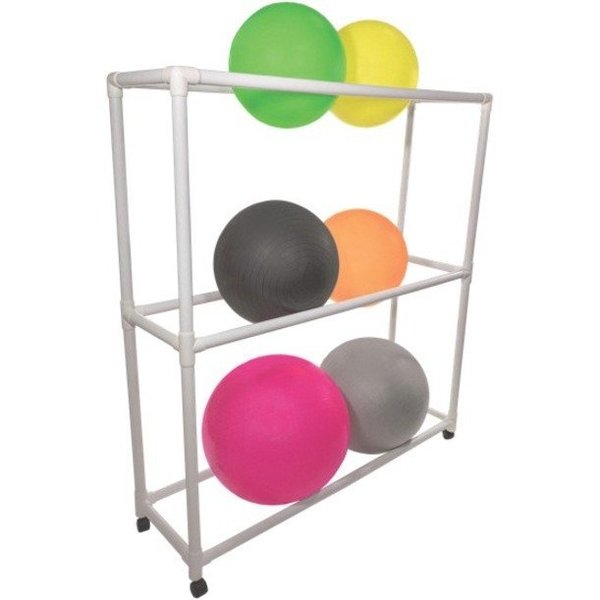 ABS Sports Ball, Storage Cart, Casters