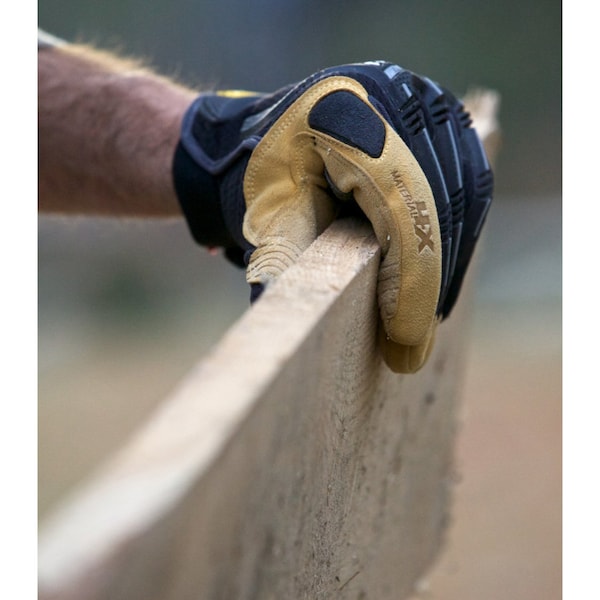 Impact Gloves, L, Black, PR