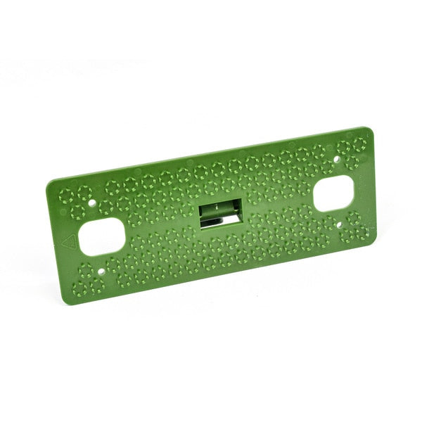 Utility Brush Pad Holder, Green Plastic, PK 12