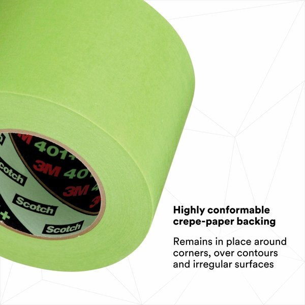 Masking Tape, Green, 3-25/32
