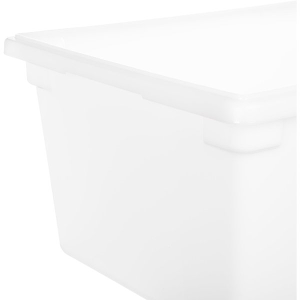 Storage Container, 16.6 gal., Wht, PK3