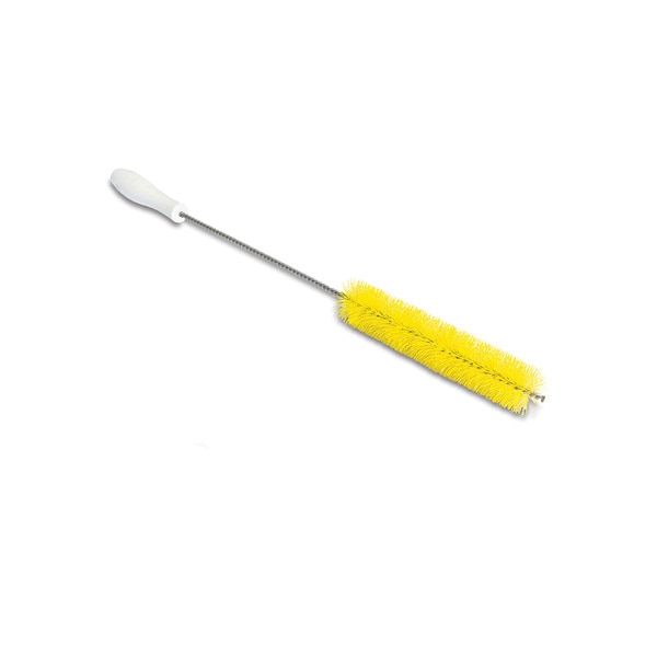 Wire Brush, Yellow, 11 in L Overall