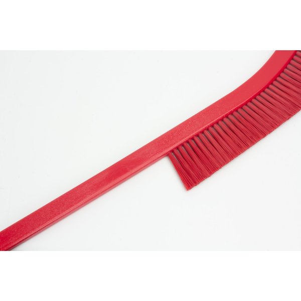 0.5 in W Radiator Style Brush, Red, Polypropylene