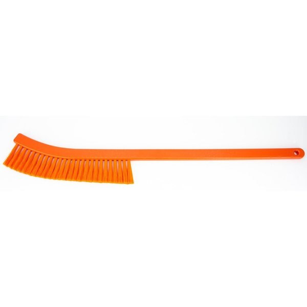 0.5 in W Radiator Style Brush, Orange, Polypropylene