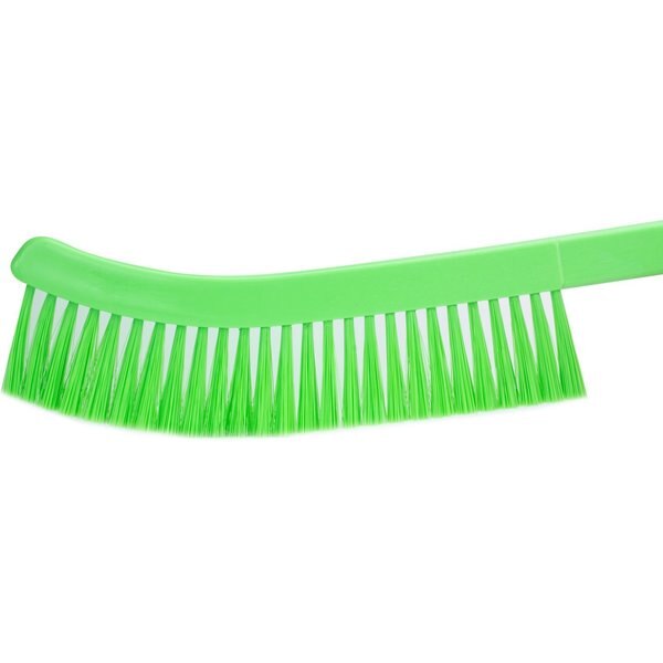 0.5 in W Radiator Style Brush, Lime, Polypropylene