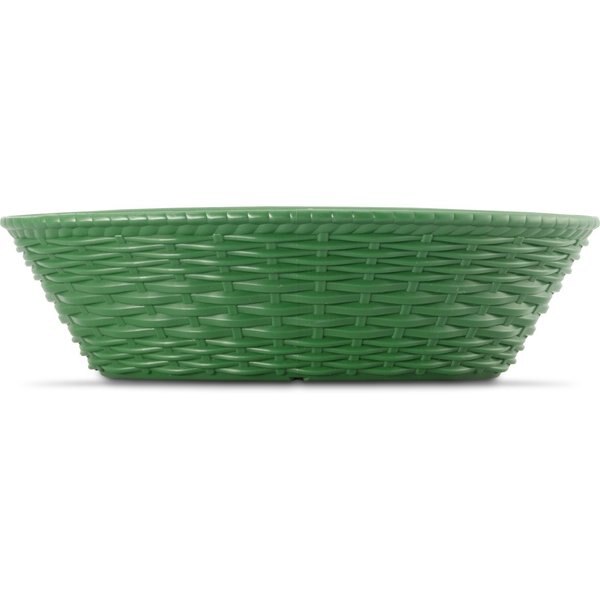 Oval Basket, 1.1 qt., Green, PK12