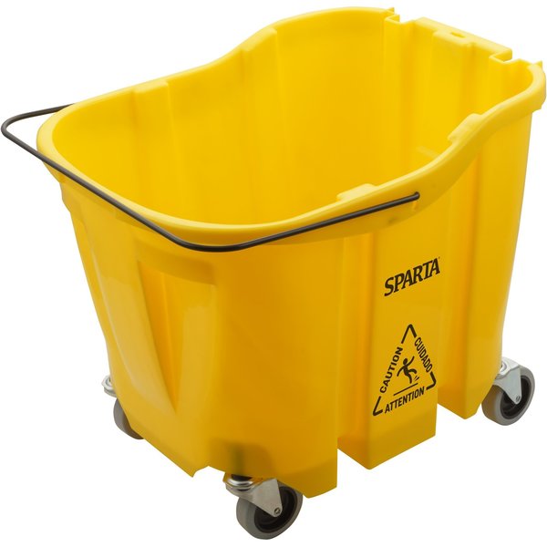 Mop Bucket Only, 35qt, Yellow