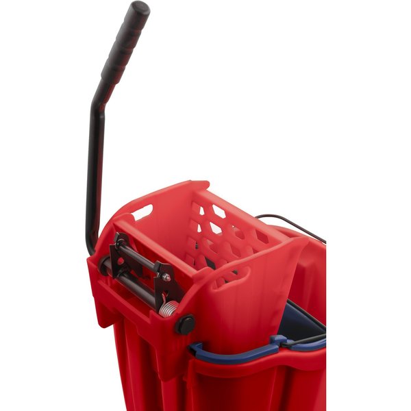 Mop Bucket Combo, 35qt, Side Press Wring