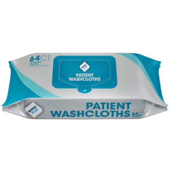 Patient Washcloths, Resealable Ref, PK12