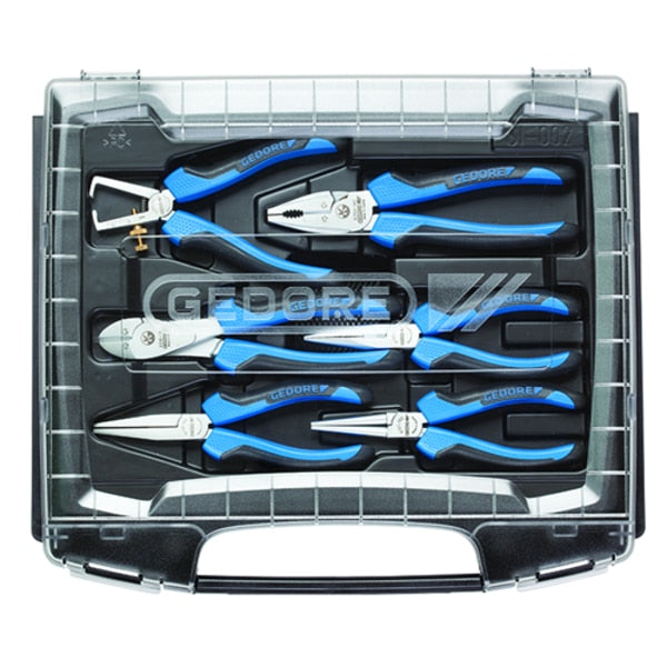 6 Piece Pliers Set 2-Component Handle