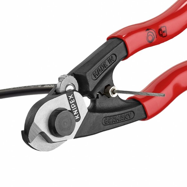 Wire Rope Cutter, Center Cut, 7 1/2 in