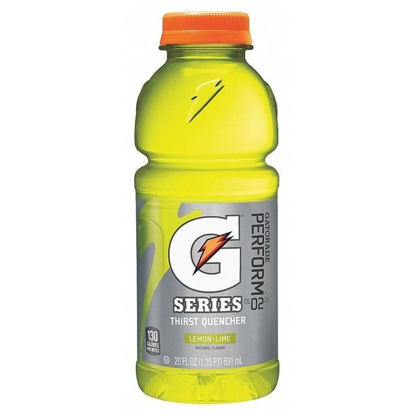 G Series Sports Drink, 20 oz ready to drink, Lemon-Lime, 24 Pack