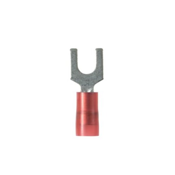 22-18 AWG Nylon Fork Terminal #6 Stud PK100