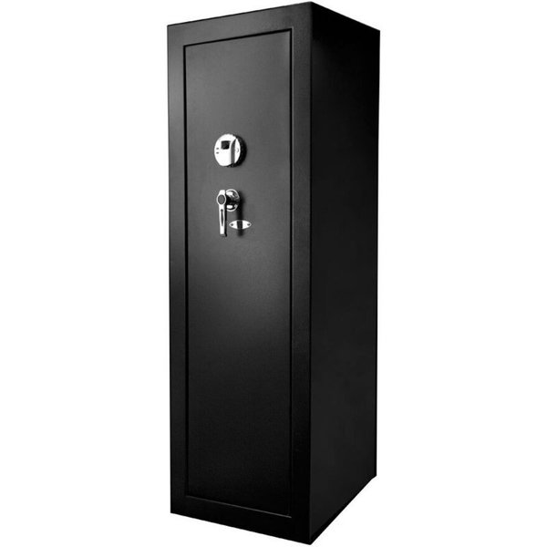 Rifle & Gun Safe, Biometric Lock, 139 lbs, 9.4 cu ft, Documents, Records, Valuables and Firearms
