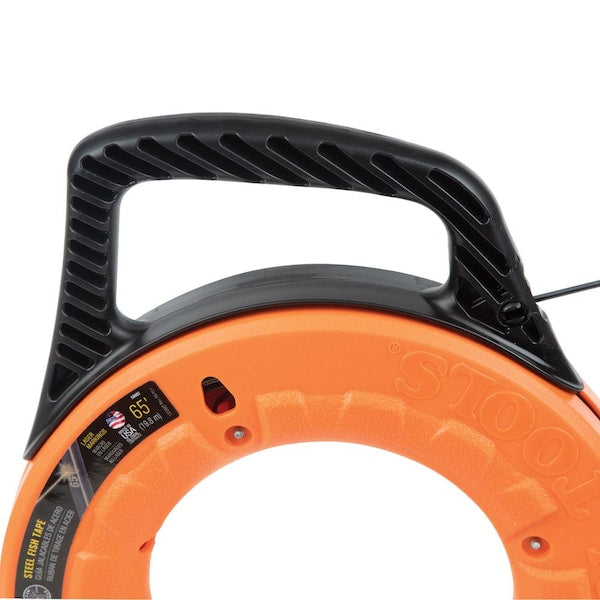 1/8-Inch Wide Steel Fish Tape 65-Foot