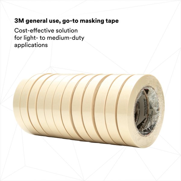 Masking Tape, Tan, Rubber, 45/64