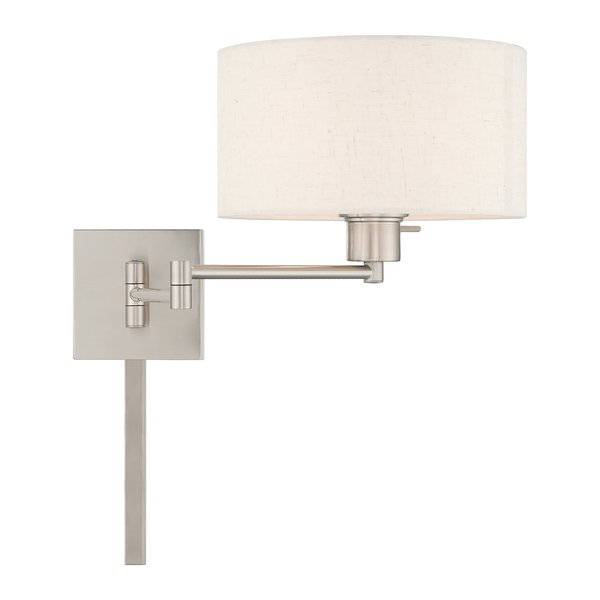 Swing Arm Wall Lamps 1 Light Brushed Nic