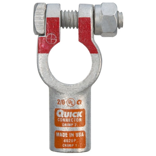 Universal Cramp Crimp, 2 Gauge, PK50