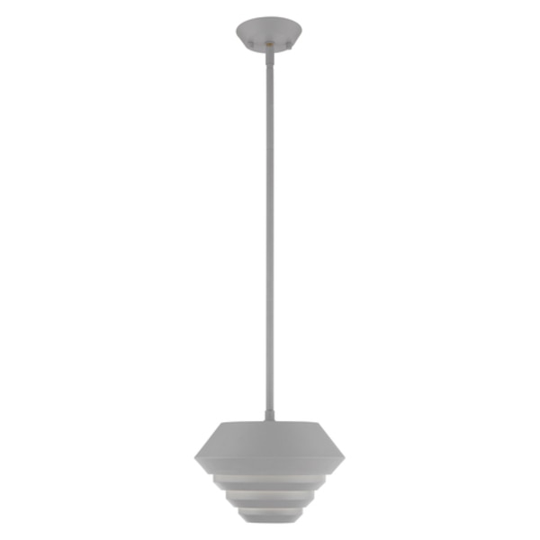 Amsterdam 1 Light Nordic Gray Mini Pendant