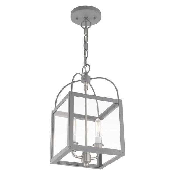 Milford 2 Light Nordic Gray Convertible Mini Pendant/Ceiling Mount
