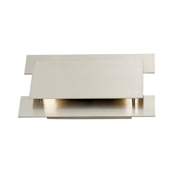 Varick 2 Light Brushed Nickel ADA Wall Sconce