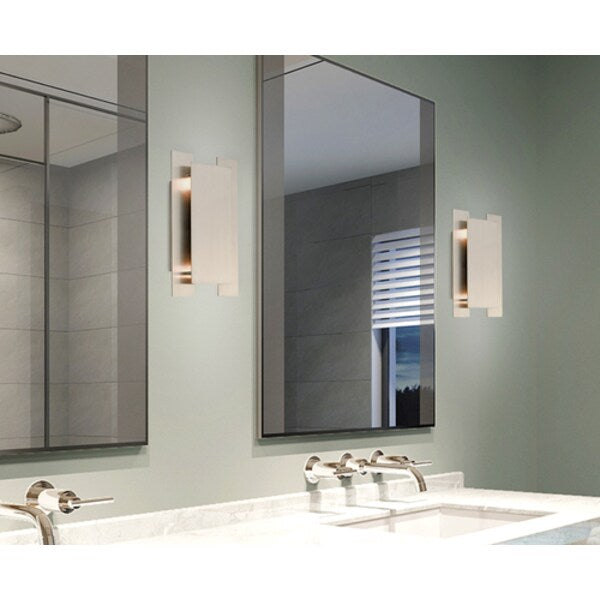 Varick 2 Light Brushed Nickel ADA Wall Sconce