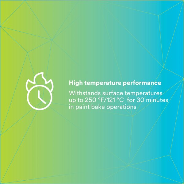 Masking Tape, Green, 1-13/32in x60yd, PK16