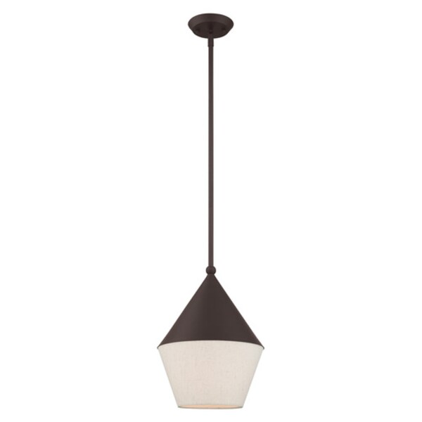 Stockholm 1 Light Bronze Mini Pendant