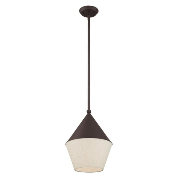 Stockholm 1 Light Bronze Mini Pendant