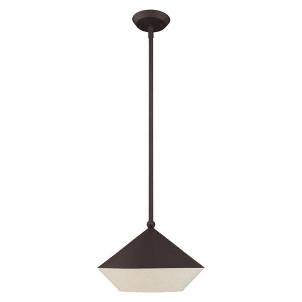 Stockholm 1 Light Bronze Mini Pendant