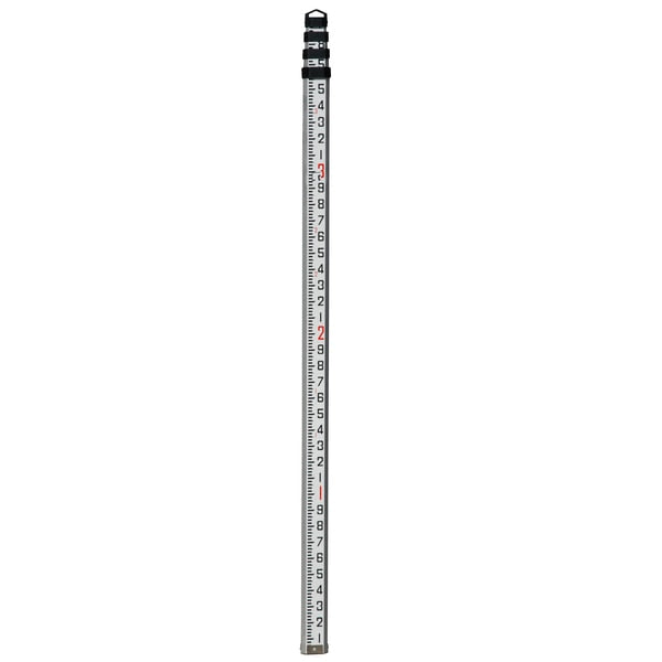 Leveling Rod w/Bag, Aluminum, 13 Ft