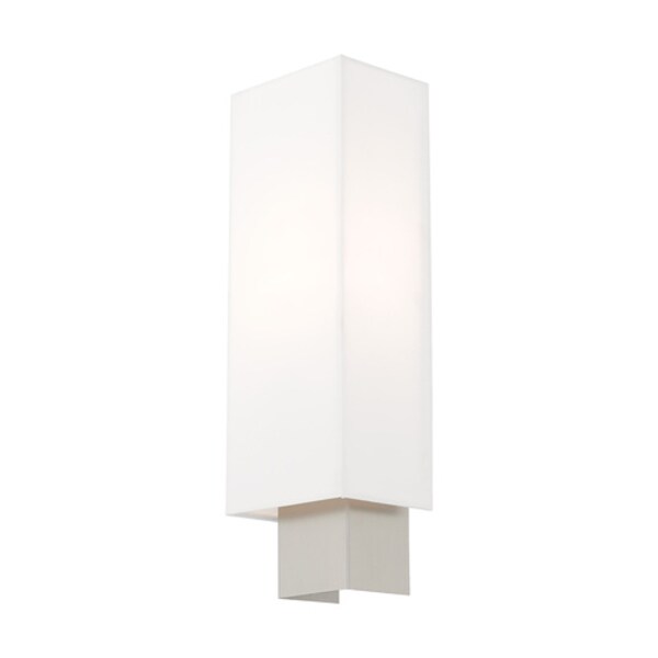 Clark 1 Light Brushed Nickel ADA Wall Sc
