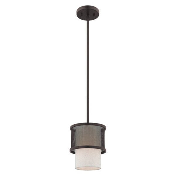 Braddock 1 Light Bronze Mini Pendant