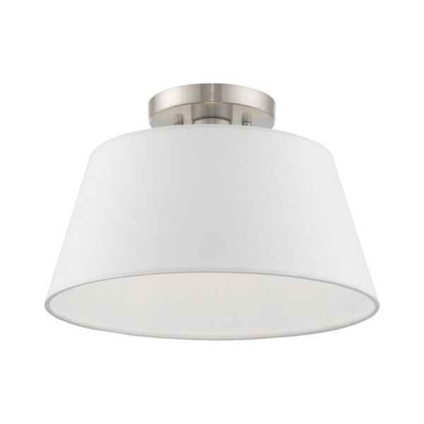 Belclaire 1 Light Brushed Nickel Ceiling