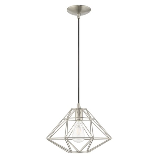 Geometric Shade Mini Pendants 1 Light Br