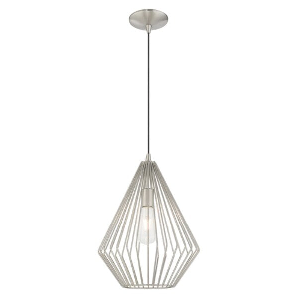 Geometric Shade Mini Pendants 1 Light Br