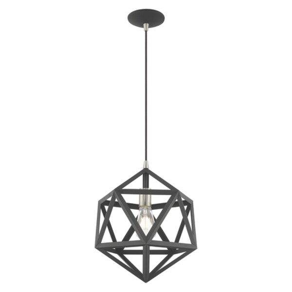 Geometric Shade Mini Pendants 1 Light Scandinavian Gray Mini Pendant