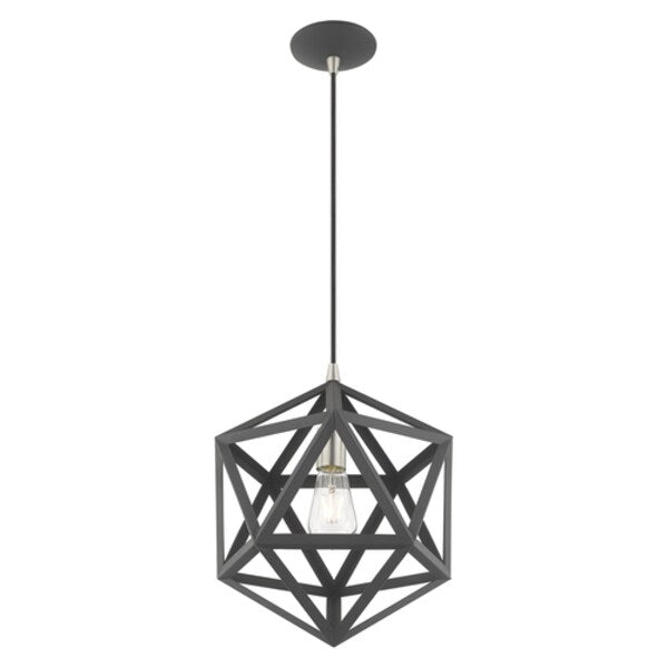 Geometric Shade Mini Pendants 1 Light Scandinavian Gray Mini Pendant