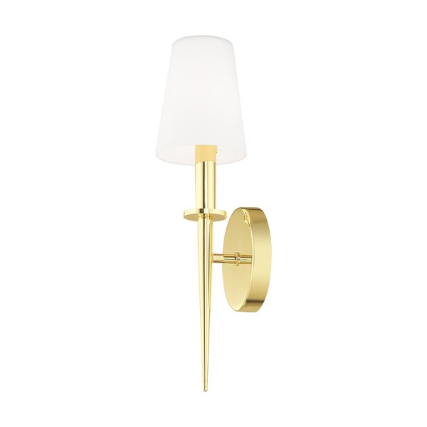 Witten 1 Light Polished Brass ADA Wall Sconce