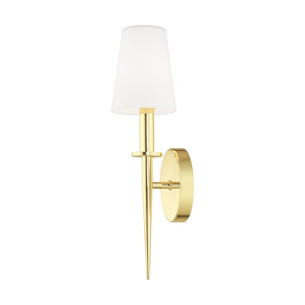 Witten 1 Light Polished Brass ADA Wall Sconce