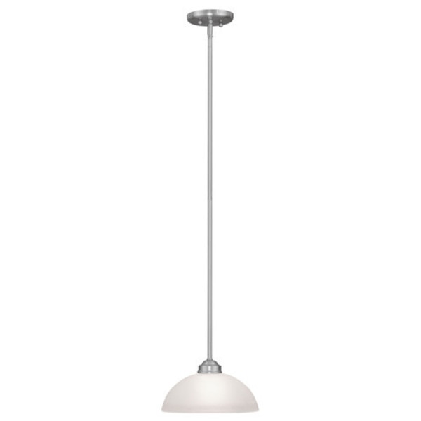 Somerset 1 Light Brushed Nickel Pendant